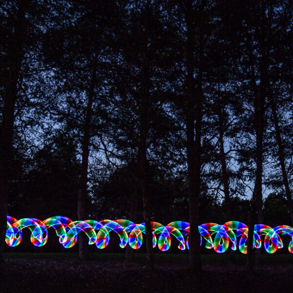 Light Painting at Wheeler