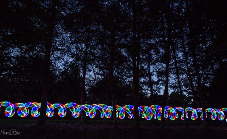 Light Painting at Wheeler